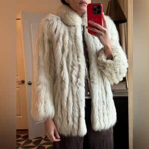 100% Fox Fur Coat